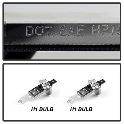 Spyder 09-14 Ford F150 Projector Headlights Halogen LED Halo Smoke