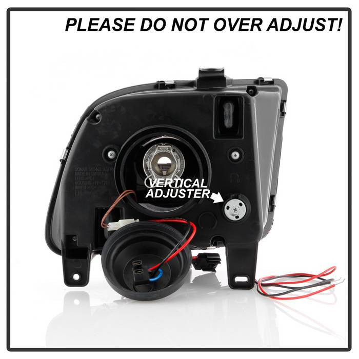 Spyder Ford Mustang 2005-2008 Version 2 Projector Headlights DRL LED Chrome