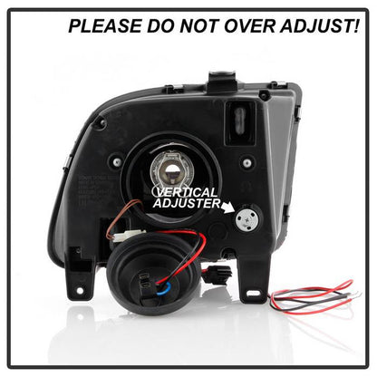 Spyder Ford Mustang 2005-2008 Version 2 Projector Headlights DRL LED Chrome