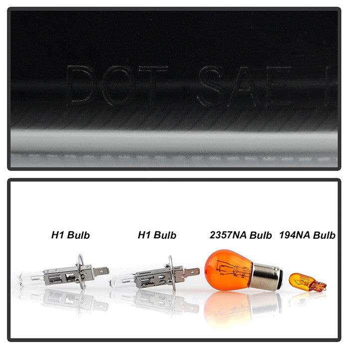 Spyder Ford Ranger 01-2011 1PC Projector Headlights LED Halo Black Smoke