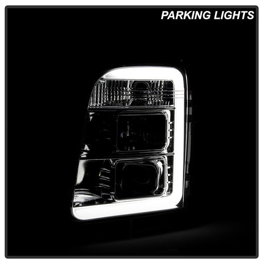 Spyder GMC Yukon 07-14 Yukon Denali 07-14 Yukon XL 07-14 Version 2 Projector Headlights LED Chrome installed