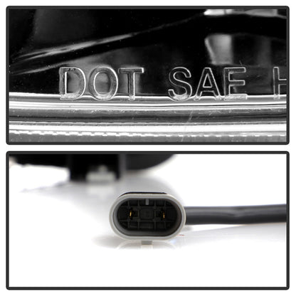 Spyder Honda Accord 08-12 sedan Projector Headlights LED Halo DRL Chrome