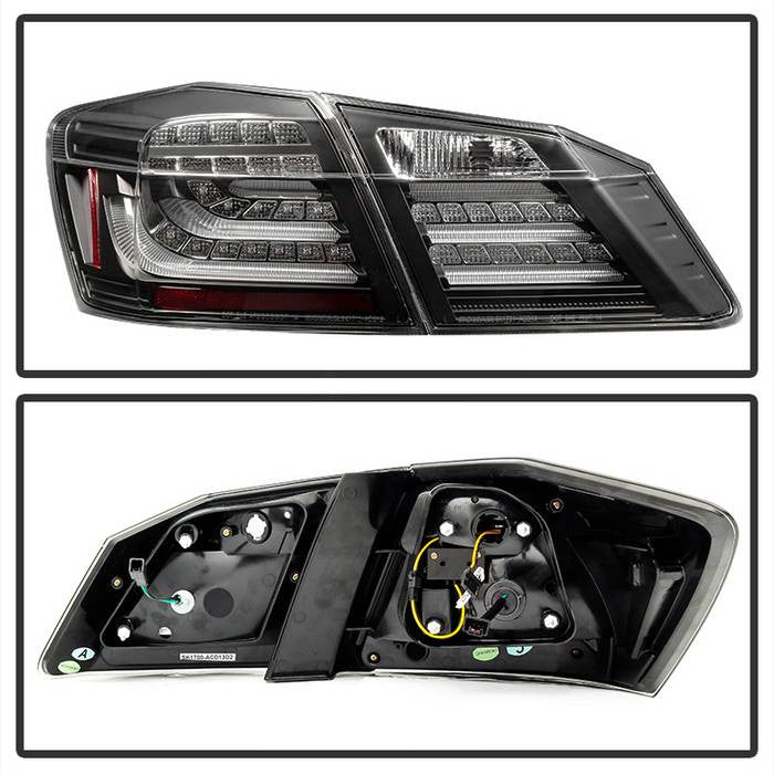 Spyder Honda Accord 2013-2015 4DR LED Tail Lights Black
