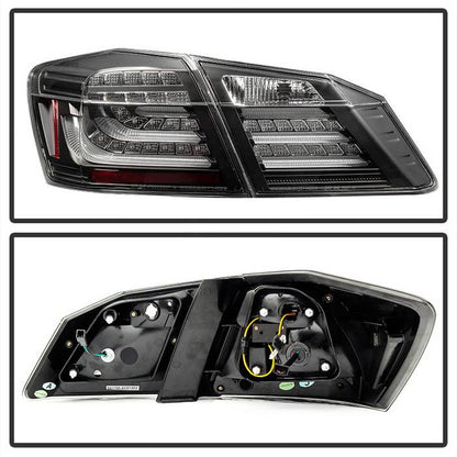 Spyder Honda Accord 2013-2015 4DR LED Tail Lights Black