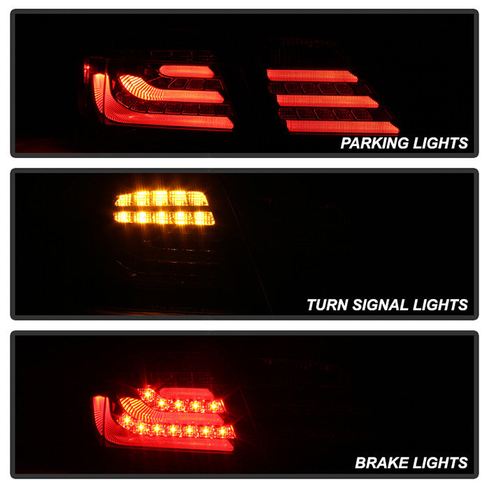 Spyder Honda Accord 2013-2015 4DR LED Tail Lights Black installed