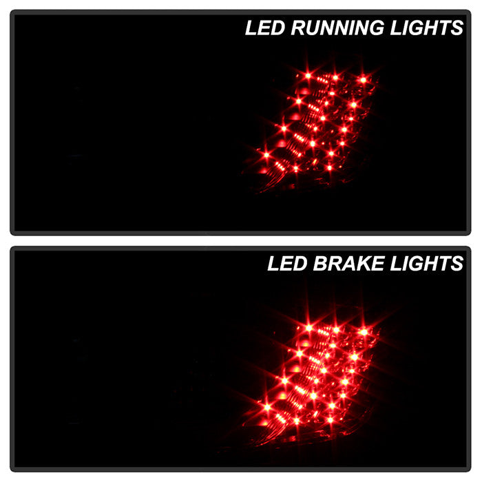 ALT-YD-M303-LED-SM Mazda3 03-08 4DR running light brake lights showing on