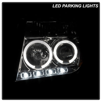PRO-YD-NF05-HL-SM Nissan Frontier/ Pathfinder 05-07 Pro Headlights parking lights on