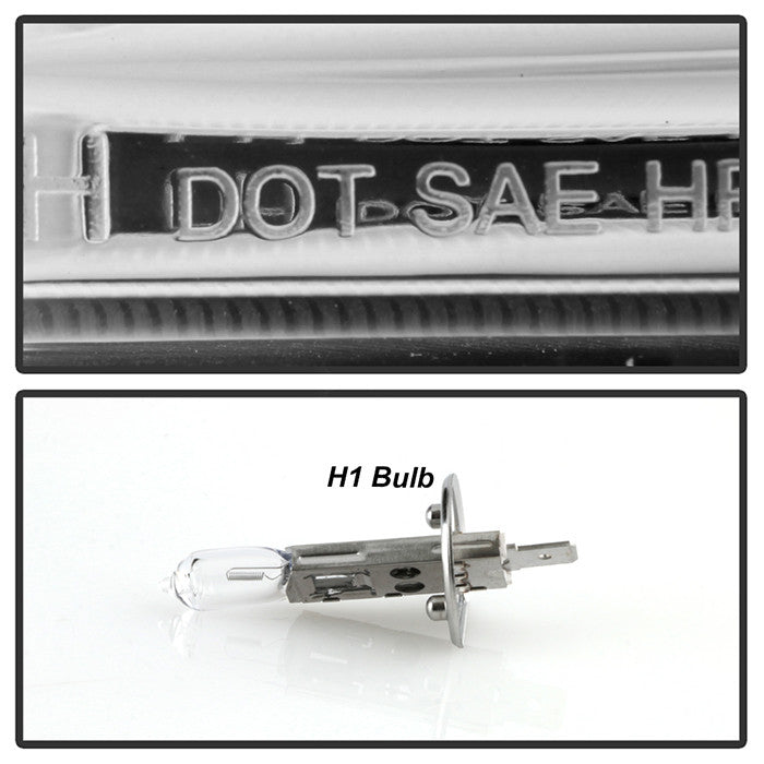 Spyder Platinum 2012 Ford F250 F350 F450 Super Duty chrome projector headlights