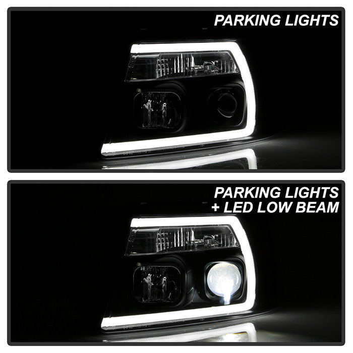 PRO-YD-FF15004PL-BK parking light running lights low LED beam