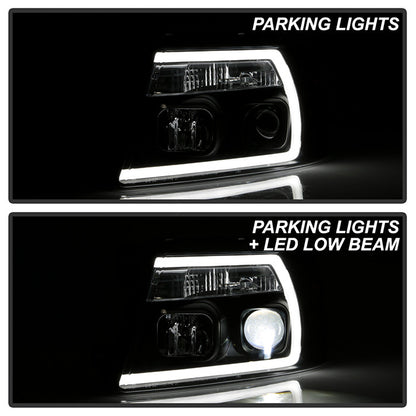 PRO-YD-FF15004PL-BK parking light running lights low LED beam