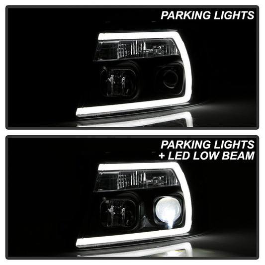 PRO-YD-FF15004PL-BK parking light running lights low LED beam