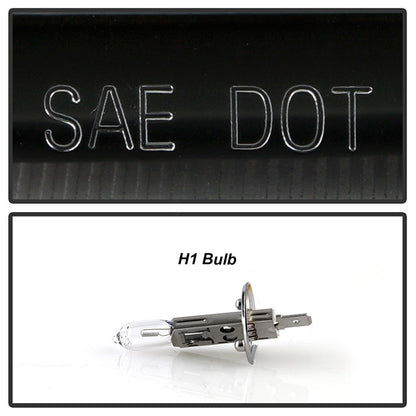 Spyder Platinum Ford F-150 2004-08 LED light bar Headlights Black