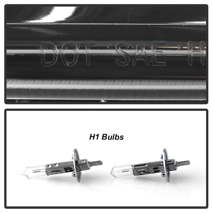 Spyder Pontiac Grand Prix 04-2008 Projector Headlights LED Halo chrome Smoke