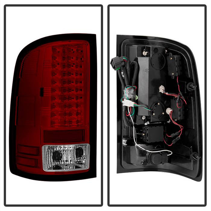 ALT-YD-GS07-LED-RC backside or back panel of truck taillight Sierra 07-13 1500 2500HD/3500HD