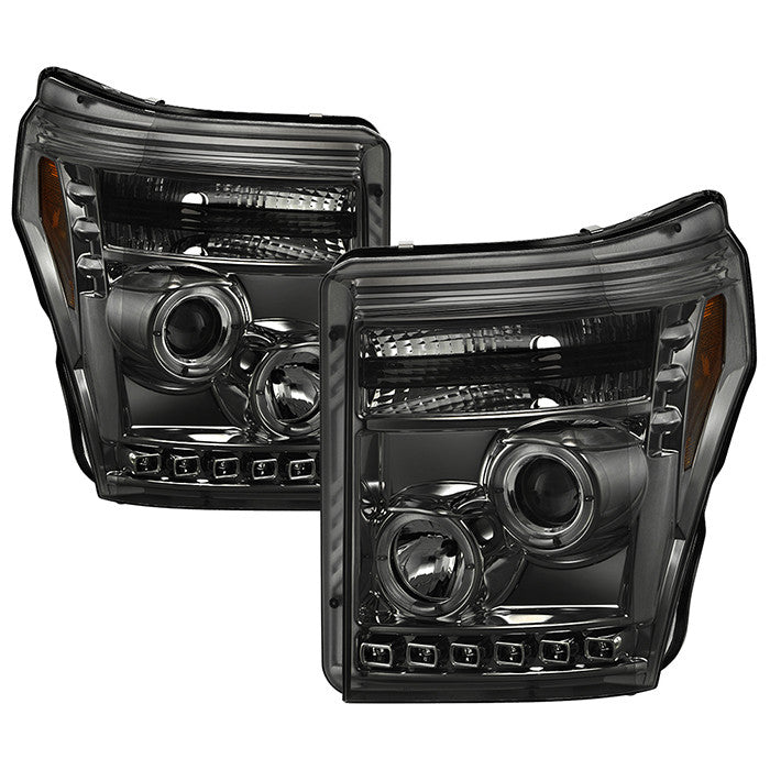Spyder Signature Ford F-250 super Duty smoke  Projector Headlights