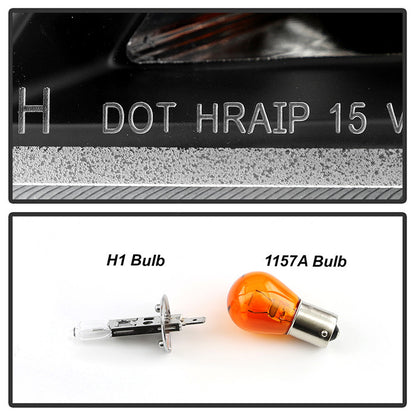 Spyder Subaru Impreza WRX 08-14 Projector Headlights Black Xenon