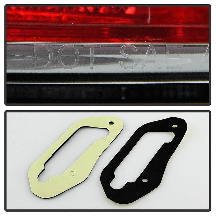 Spyder Toyota 10-14 4Runner LED sequential signal tail lights chrome