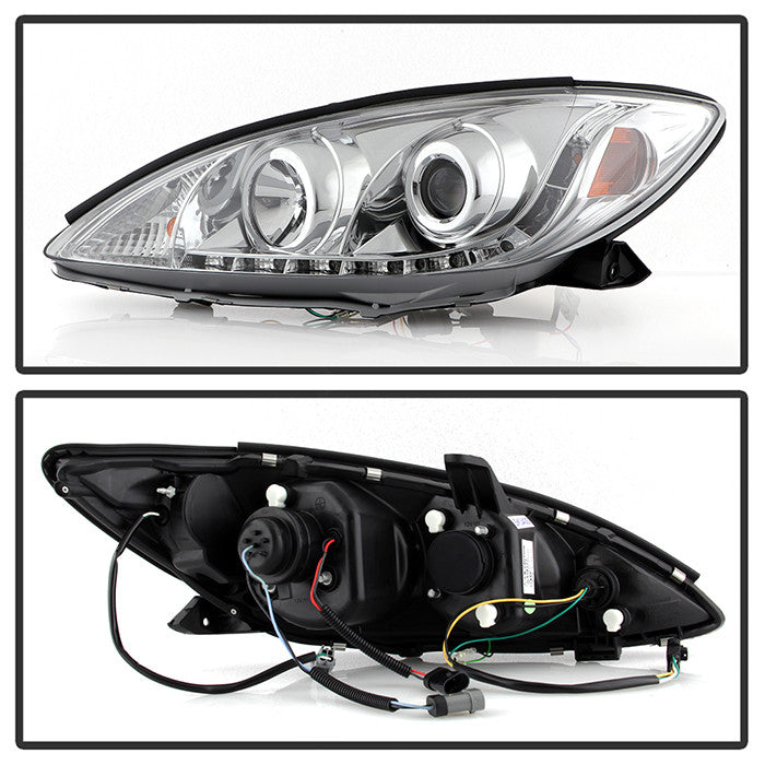 Spyder Toyota Camry 02-06 Projector Headlights DRL Chrome