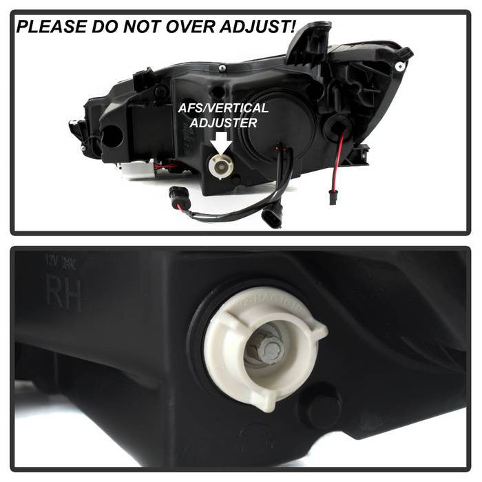 Spyder Toyota Camry 15-2017 Projector Headlights Black