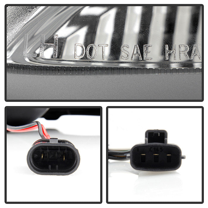 Spyder Toyota Camry 02-2006 Projector Headlights DRL Chrome