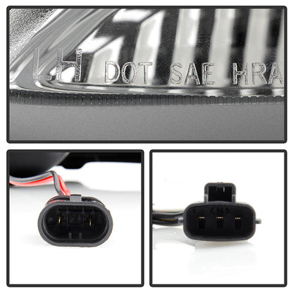 Spyder Toyota Camry 02-2006 Projector Headlights DRL Chrome