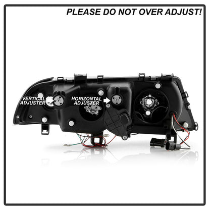 Spyder projector Black Headlights for BMW E46 M3 01-06 2DR