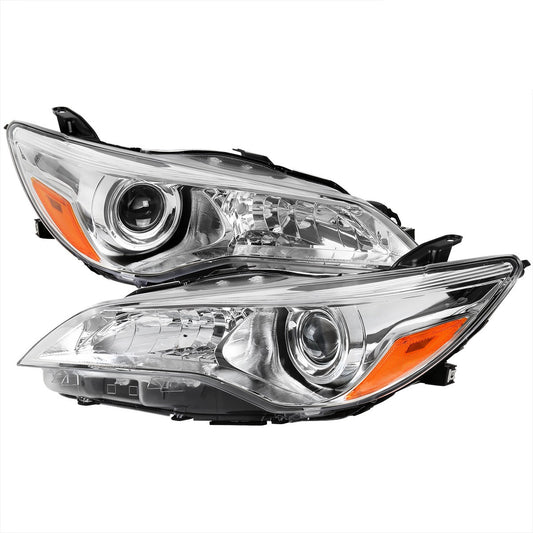 Spec-D 15-16 Toyota Camry Headlights OEM Style Chrome