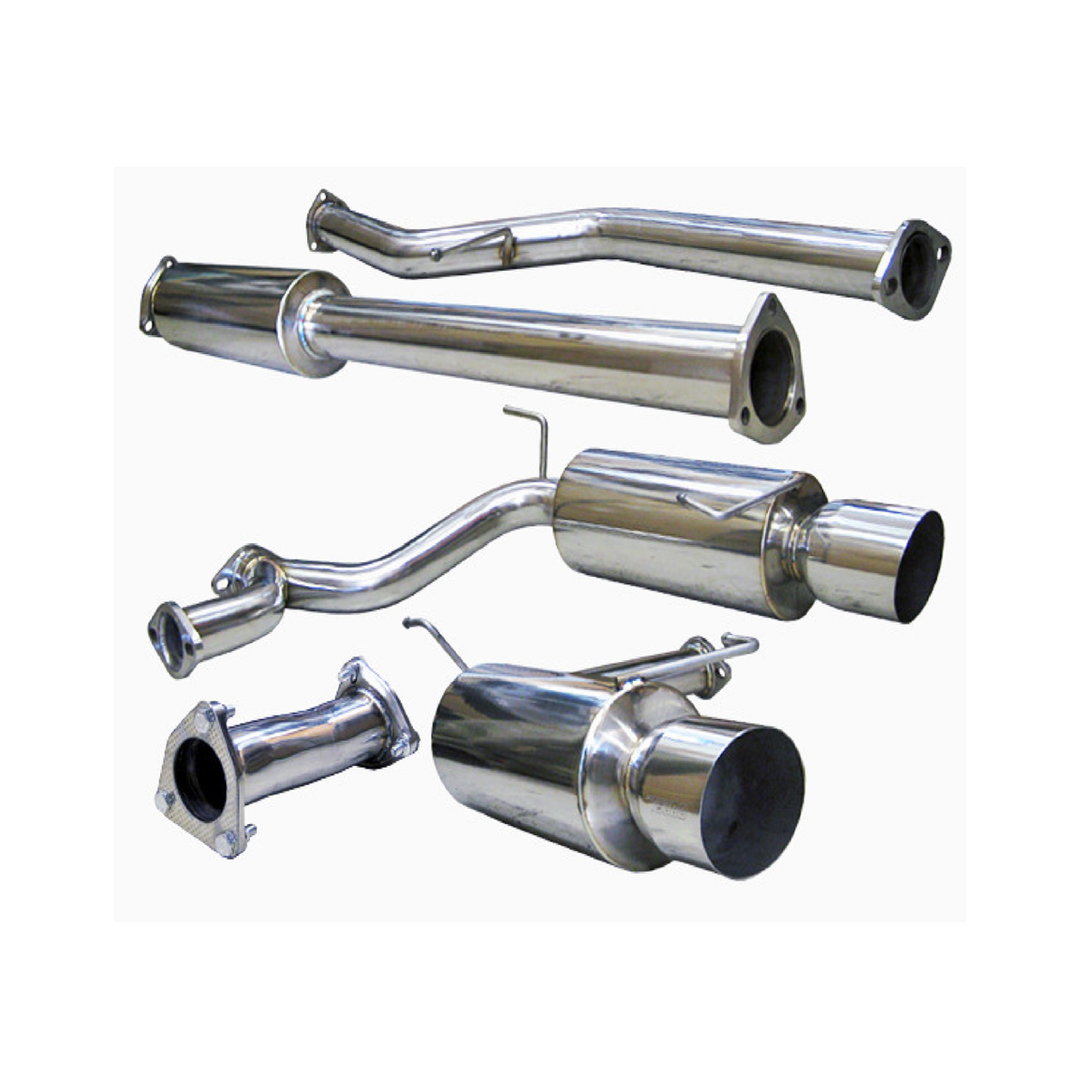 APEXi WS3 Cat Back Exhaust 2003-2007 Honda Accord 4 Cylinder Coupe (CM)