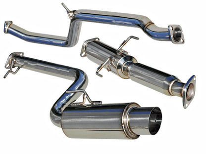 Tsudo 2011-2016 Scion tC S2 JDM Catback slanted exhaust (20-9377)