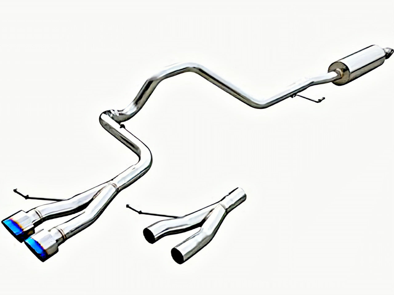 Tsudo Burnt Tips Catback Exhaust for Hyundai 2013-16 Veloster 1.6 Turbo 