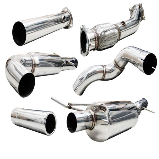Tsudo 99-05 MK4 Jetta Golf GTI 1.8T 3" Turbo-back Exhaust 