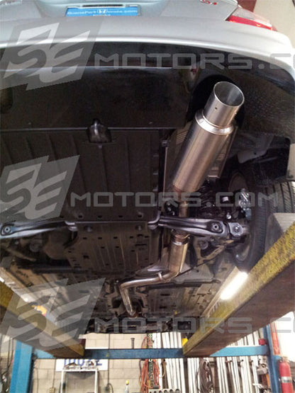 Tsudo 9th gen Civic si catback, the actual exhaust is with burnt tip finished.