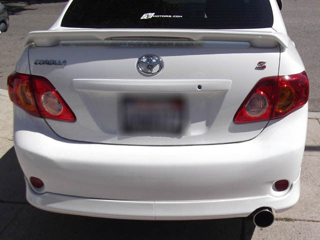 2013 Corolla S/LE/XLE axelback exhaust