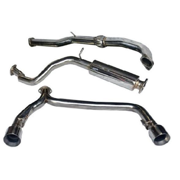 Tsudo Fiat Abarth 1.4 Turbo double wall Rolled Tips CatBack exhaust