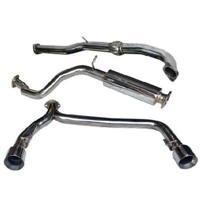 Tsudo Fiat Abarth 1.4 Turbo double wall Rolled Tips CatBack exhaust