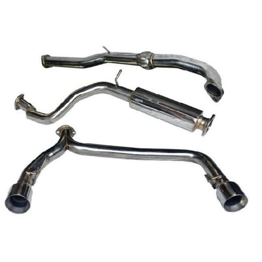 Tsudo Fiat Abarth 1.4 Turbo double wall Rolled Tips CatBack exhaust
