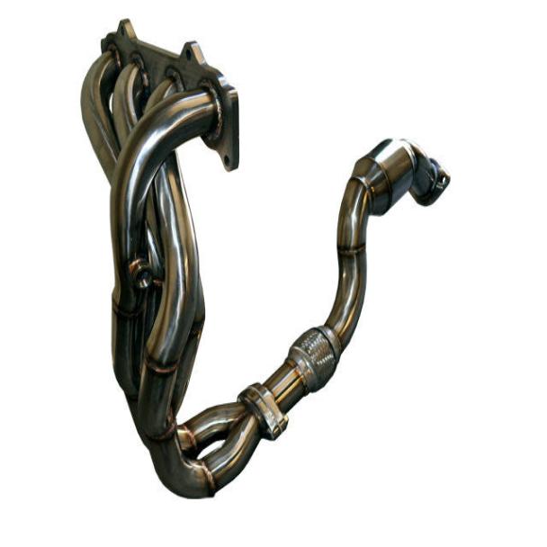 Tsudo 4-2-1 Header w/ Hi-Flow 200-Cell converter For 2008-2016