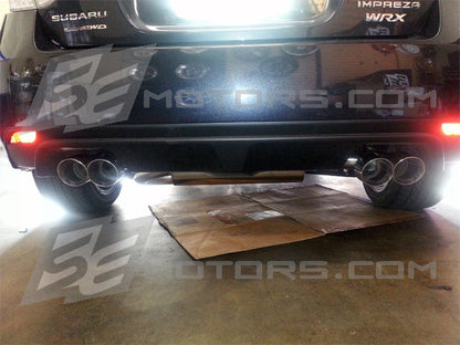 Tsudo Subaru Sti 2012 hatchback quad tips catback exhaust