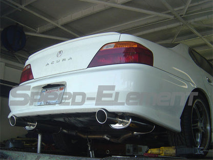 Tsudo exhaust installed on Acura tl type-s 