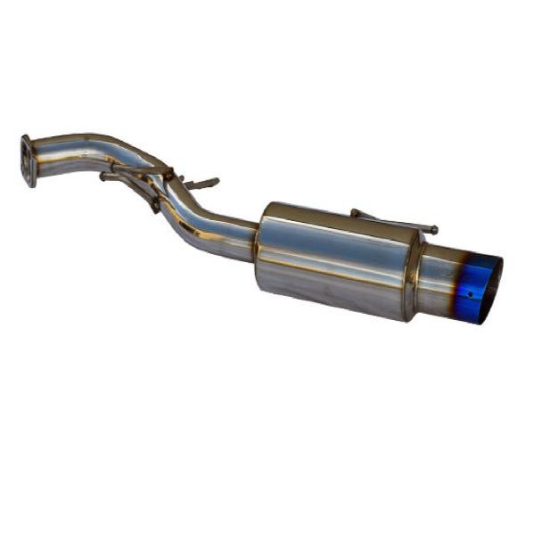 Tsudo S2 Burnt Tip Axleback Exhaust for 12-15 Mitsubishi Lancer SportsBack DE ES GT