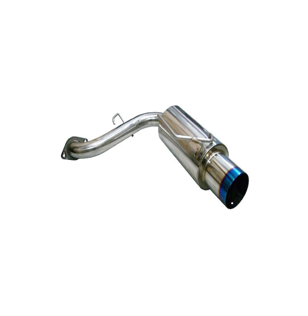 Tsudo N1 JDM Burnt Tip axleback exhaust for 08-11 Lancer DE ES GTS 