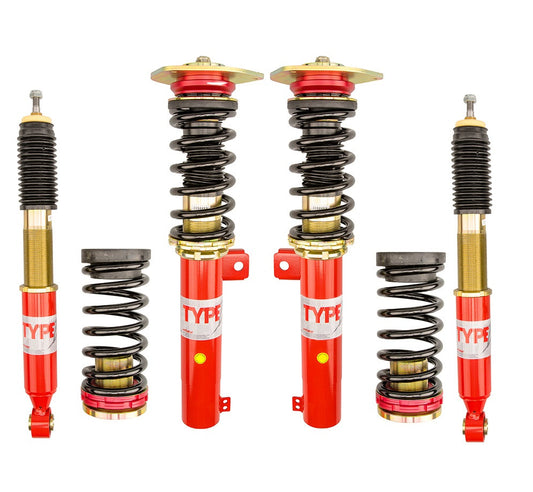 F2-CCT1 Function & Form Type 1 Coilover Adjustable Spring Lowering Kit