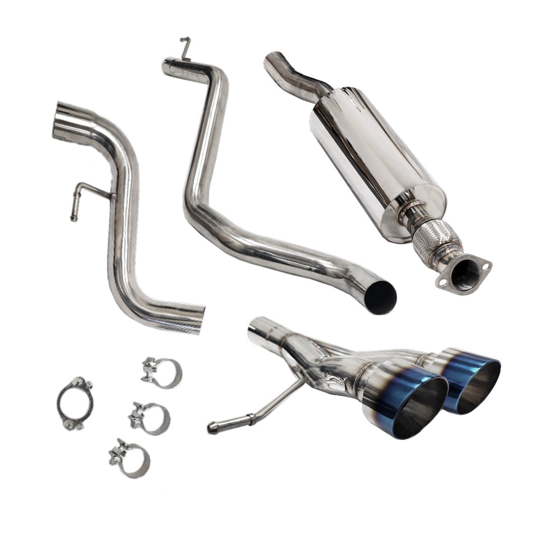 Tsudo Burnt Tips Catback Exhaust for Hyundai 2013-16 Veloster 1.6 Turbo