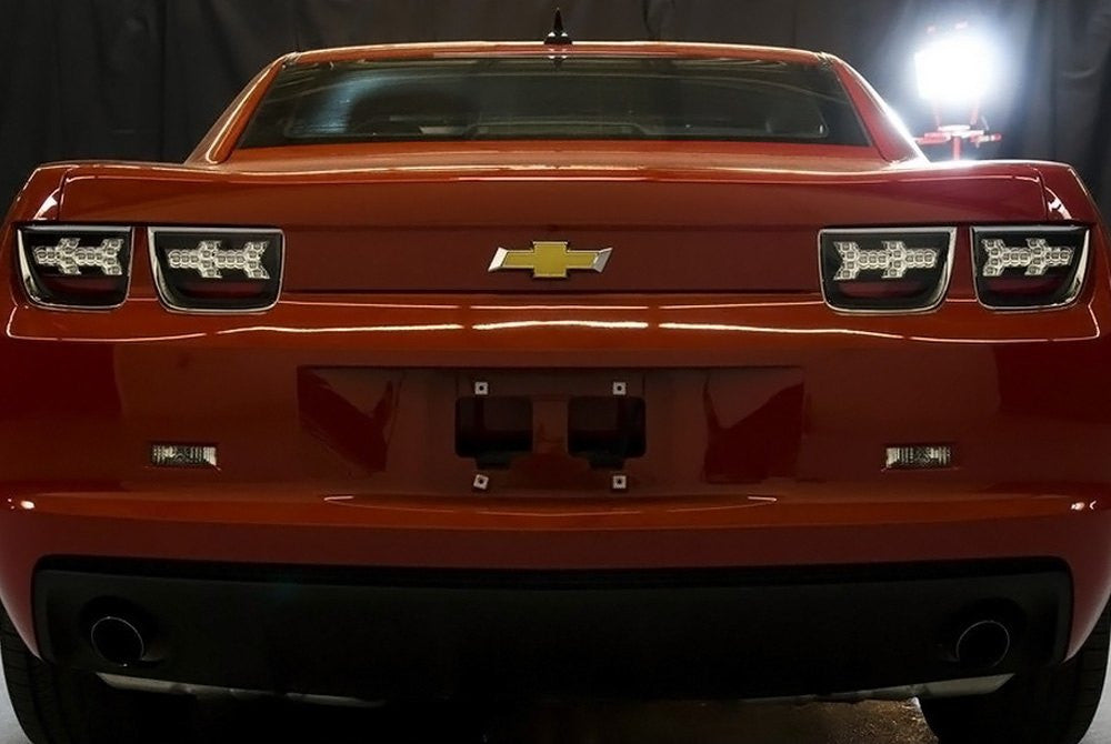 installed led taillights on Chevy  Camaro 2010