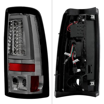 Silverado 2500 LED smoke tail lights