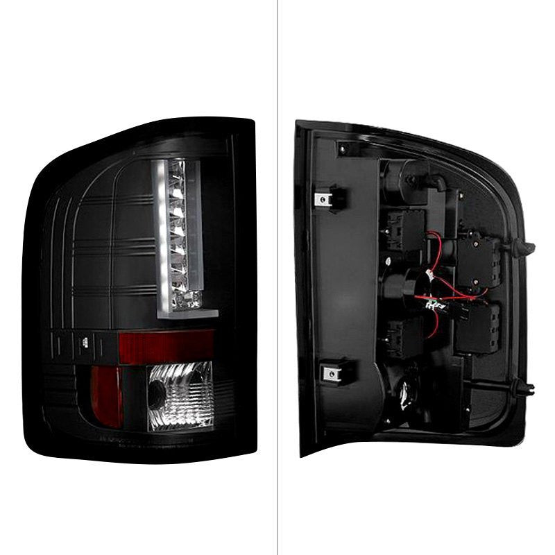 2013 Silverado V2 LED tail lights black