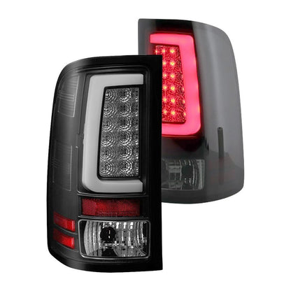 Spyder Sierra 07-13 1500 2500HD/3500HD V2 LED bar tail lights smoke