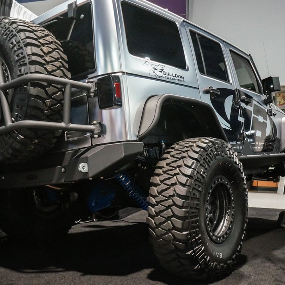 2018 Jeep Wrangler (JK JKU) LED tail lights smoke