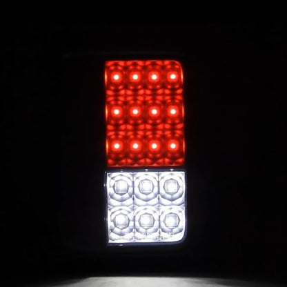 2008 Jeep Wrangler (JK JKU) LED tail lights smoke