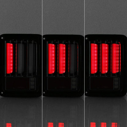 Spyder Jeep Wrangler sequential taillights